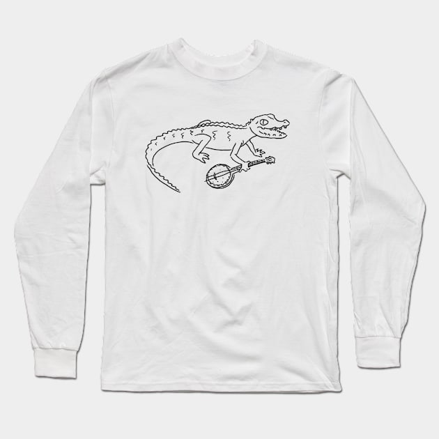 bayou buddy - noodle tee Long Sleeve T-Shirt by noodletee